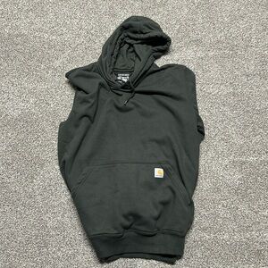 Carhartt hoodie Green Rain Defender Loose Fit Heavyweight Sweatshirt.
